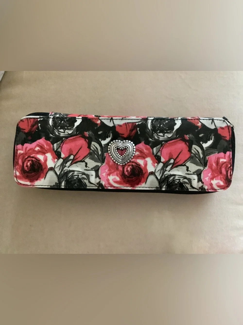Brighton Jewelry Case - Pink, Black, White